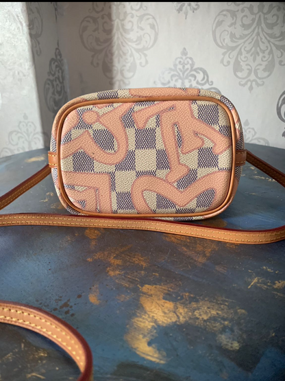Louis Vuitton Nano Noe Damier Azur Tahitienne