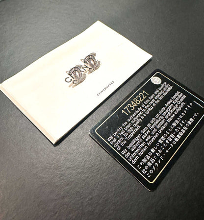 925 Sterling Silver Chanel First Quality Vintage Earrings