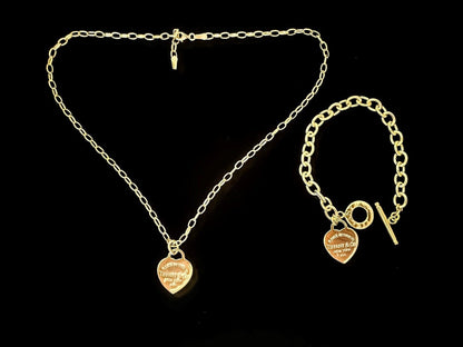 14K Gold Planet Tiffany Co Silver Luxury Necklace - Tracesilver