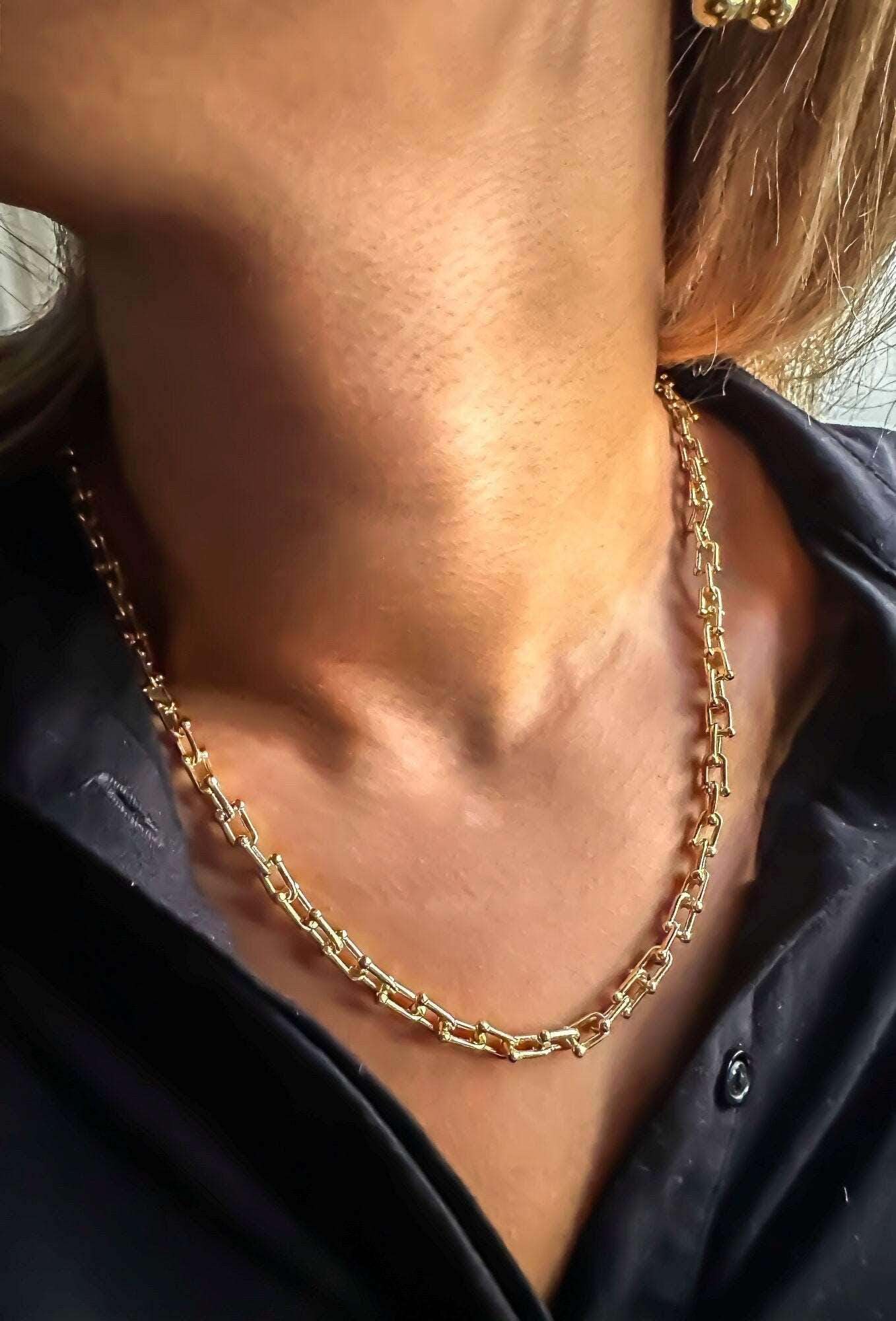 14K Gold Planet Tiffany & Co Necklace For Her 925 Sterling Silver - Tracesilver