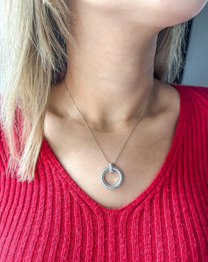 925 Sterling Silver Tiffany & Co Luxury Pendant Necklace For Her - Tracesilver
