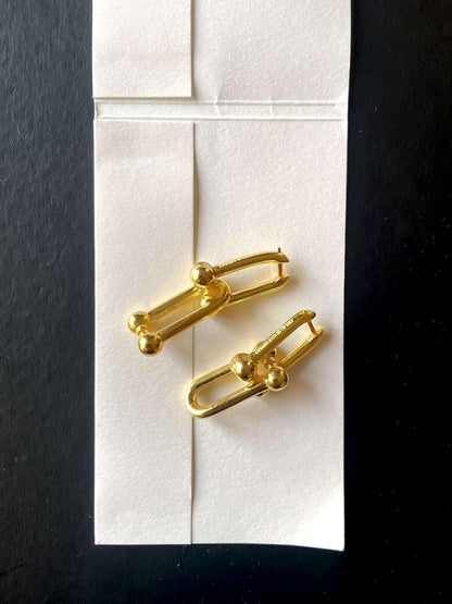 925 Sterling Silver Gold Planet Tiffanys And Co Jewelry Earrings For Women - Tracesilver