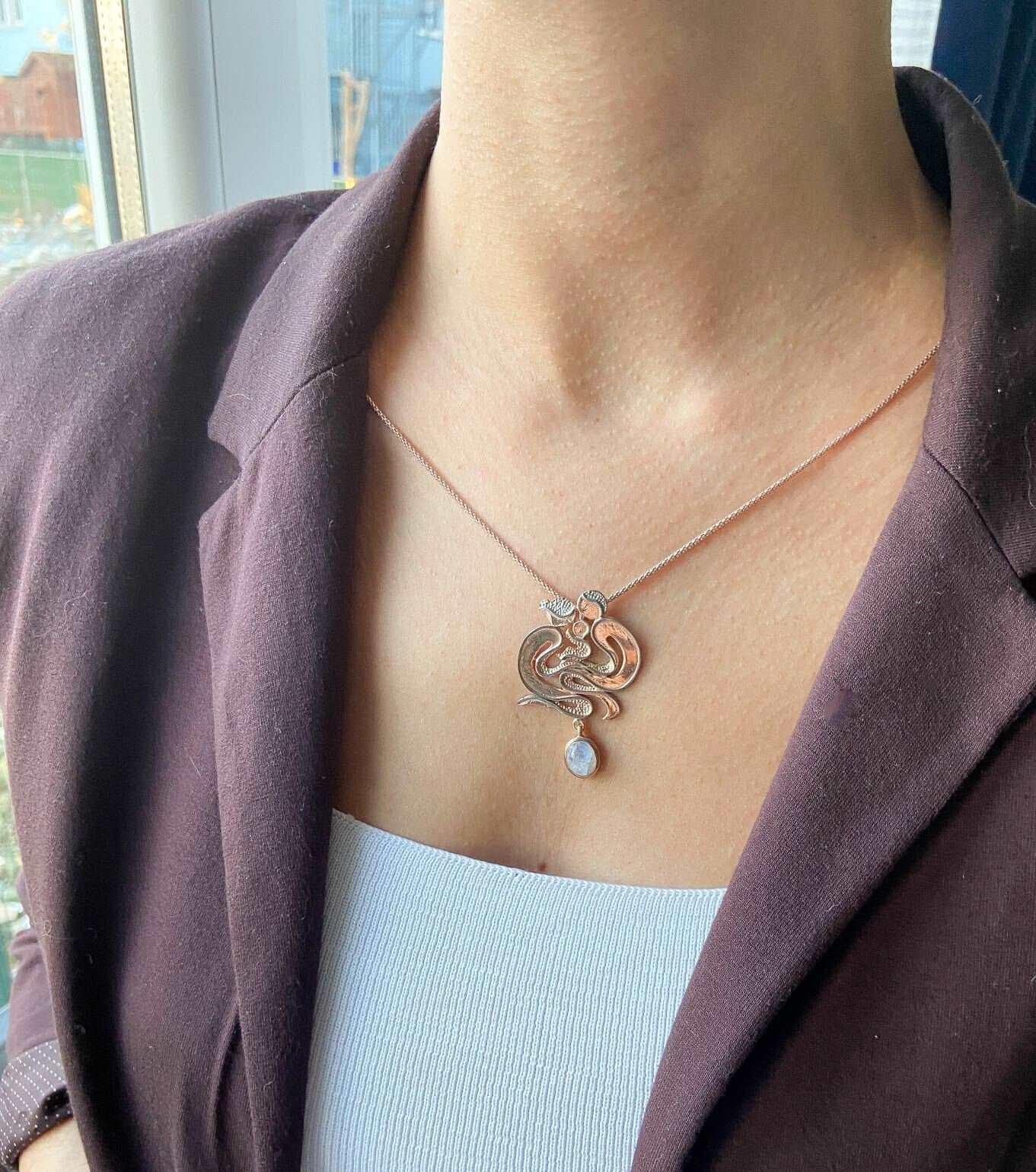 Custom Design Family Moonstone Necklace For Women, 925 Sterling Silver925 Sterling Silver Rose Gold Custom Design Family Moonstone Necklace For Women.
It is special for our customers who want to present a different gift to their loved Custom Design Family Moonstone Necklace