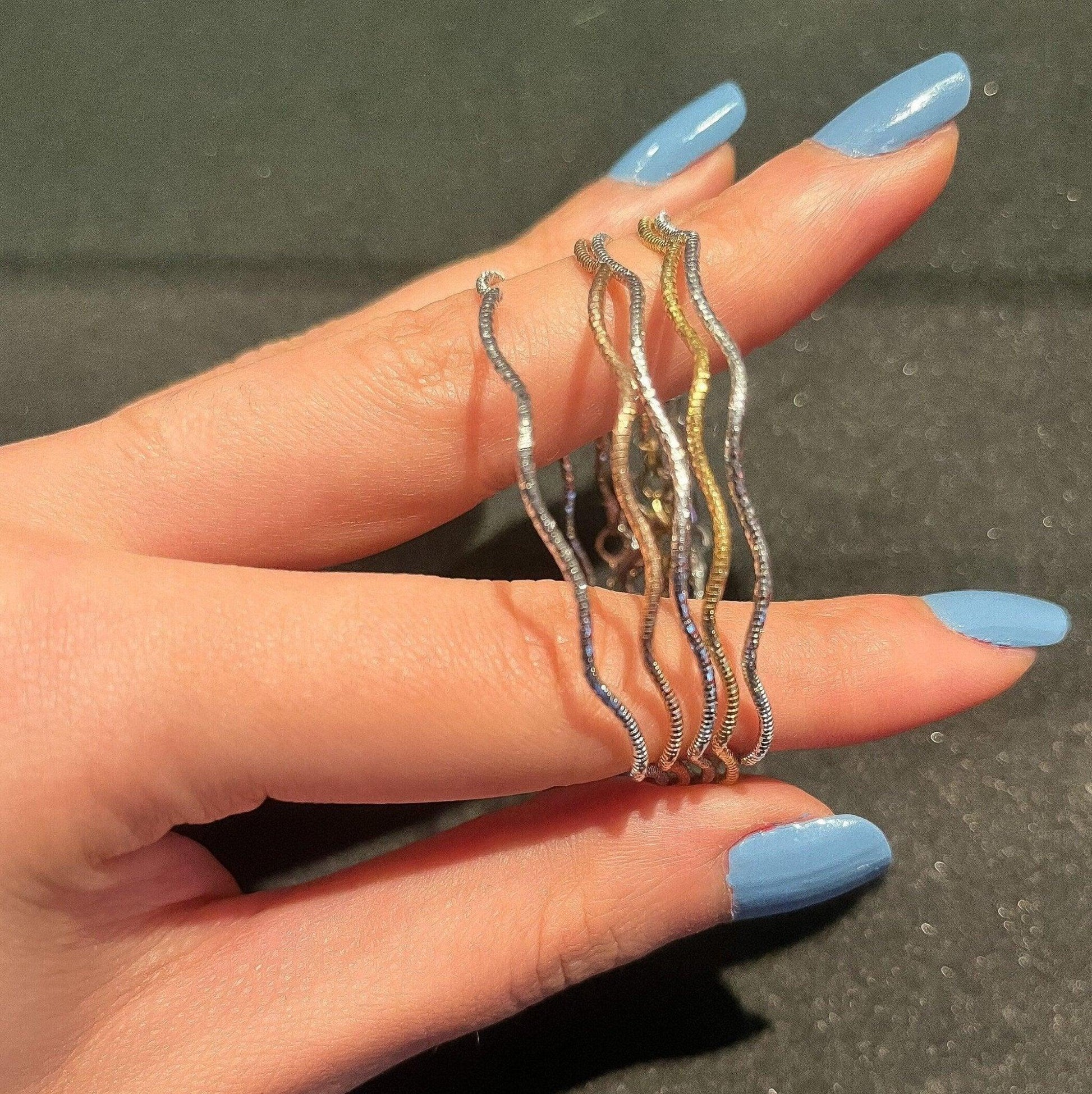 İtalian Twist 925 Sterling Silver Bracelet ,İtalian Chain Bracelet,925İtalian Chain,Twist Chain Rose Gold,Twist Silver Bracelet,Gold Plated - Tracesilver